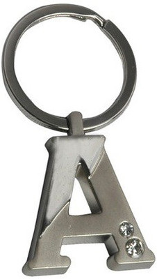 

Avani Industries A Alphabet Key Chain(Silver)