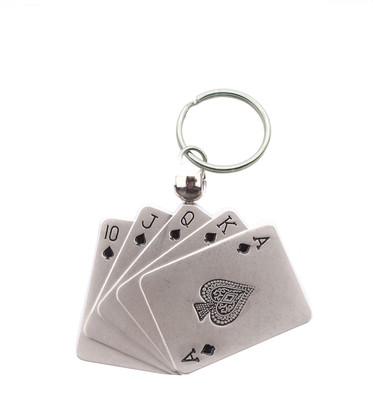 

JM Poker Chip Key Chain(Multicolor)