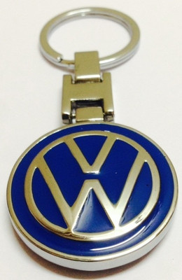 

Aura Volkswagen Cars Metal Key Chain(Blue)