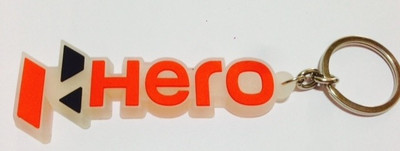 

Aura Hero Bike Rubber Key Chain(Red)