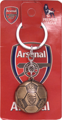 

Zeroza Arsenal Football Shape FC31 Key Chain(Brown)