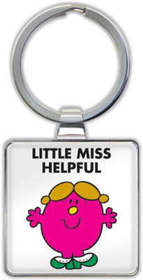 

That Company called If LITTLE MISS HELPFUL KEYRING Key Chain(White)