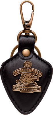 

Oyedeal Royal Enfield Faux Leather KYCN1453 Locking Key Chain(Black)