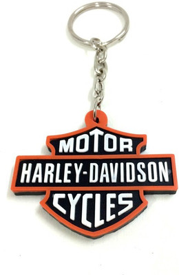 

Chainz Harley Davidson Silcon Key Chain(Multicolor)