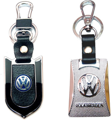 

City Choice Combo of New Leather-Metal & Hook Locking Key Chain(Multicolor)