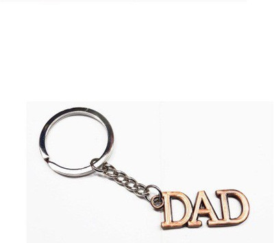 

Confident set 01 DAD Metal Key Chain(Gold)