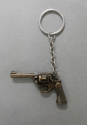 

Oyedeal 01 Pistol Key Chain(Brown)