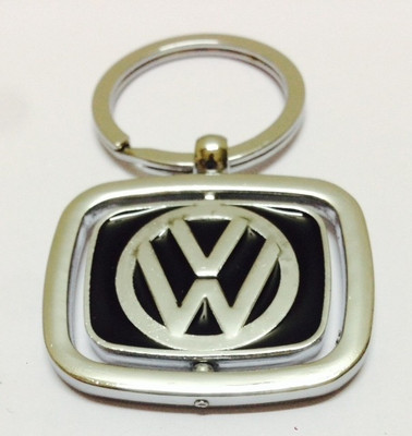 

Hiyaa Volkswagen Revolving Metal Key Chain(Black)