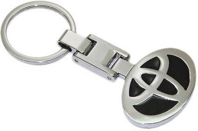 

24x7 Shop Heavy Metal Toyota Key Chain(Silver, Black)