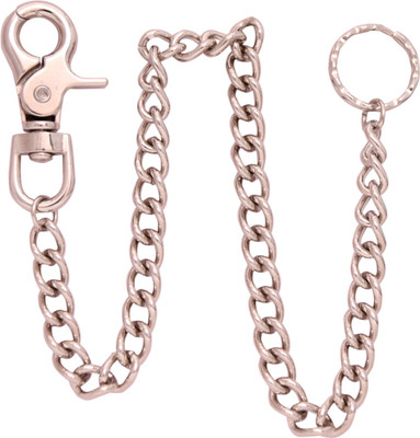 

Oyedeal KYCN1180 Long Chain With Hook Locking Key Chain(Silver)
