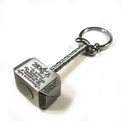 Narmsis Thor hammer Key Chain(Grey) available at flipkart for Rs.135