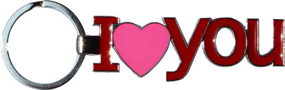 

Anishop I Love You Heavy Duty Key Chain(Red, Pink)