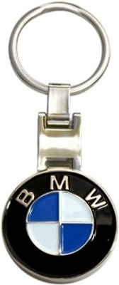

Trendy Loot Bmw Metal Locking Key Chain(Black)
