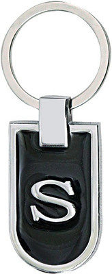 

U R God HQ Alphabet 'S' Key Chain(Black)