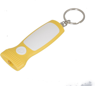 

Gadge Flashlight Style With Torch Yellow Key Chain(Yellow)