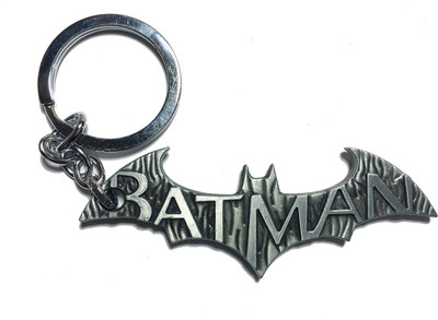 

AB Posters Batman Dark knight letters Key Chain(Silver)