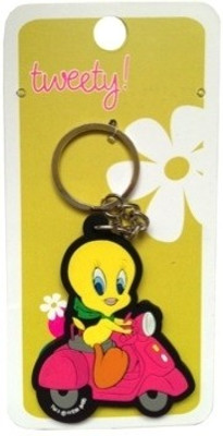 Warner Bros. Tweety Scooter Rubber Key Chain(Multicolor) Warner Bros. Tweety Scooter Rubber Key Chain(Multicolor)