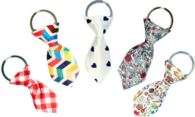 

Blacksmith Tie Shape 5pc Key Chain(Multicolor)