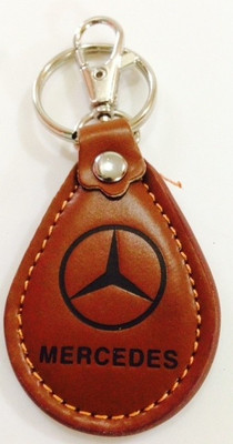 Hiyaa Mercedes Leather Key Chain(Brown)