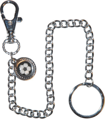 

Oyedeal Football Pattern Sling Key Chain(Black, White)