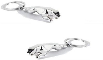 

Parrk London Jaguar Key Chain(Silver)