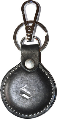

Tech Fashion Maruti Suzuki Leather Stunning Black Metal ring Hook Beautiful Gift Boy Girl Men Women TF-558 Locking Key Chain(Multicolor)