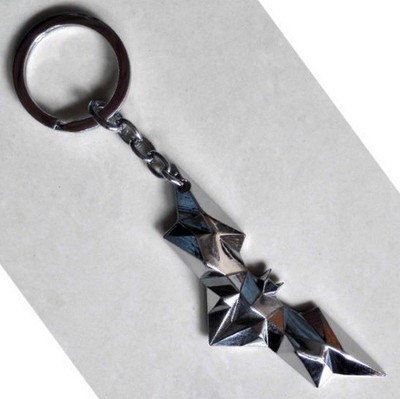

Optimus traders The Movie Batman 3d wings Logo Locking Key Chain(Silver)