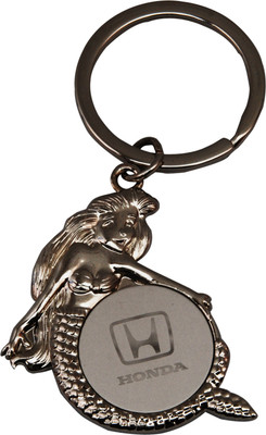 

Oyedeal Little Mermaid Honda Key Chain(Silver)
