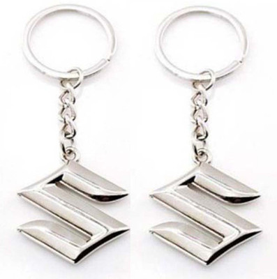 

Rashi Traders 2 Logo Maruti Suzuki Key Chain(Silver)