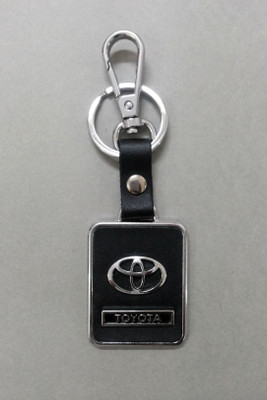 

Oyedeal Toyota Square Shaped Leather Key Chain(Black)