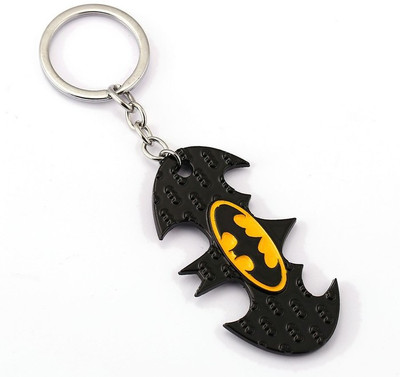 

Optimus traders Superhero Comics Batman The dark knight justice league wings 3d metal Key Chain(Multicolor)