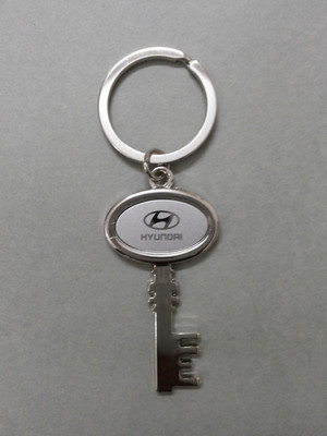 

Oyedeal Key Shape Hyundai Key Chain(Silver)