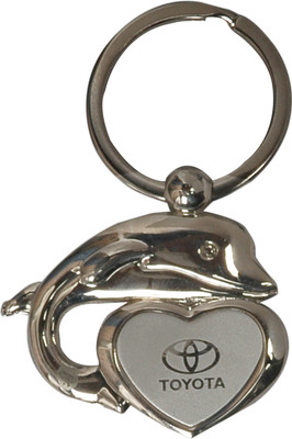 

Oyedeal Toyota Dolphin Shape Key Chain(Silver)