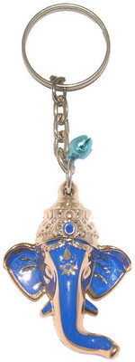 

CTW Lord Ganesha Keychain Key Chain(Blue)