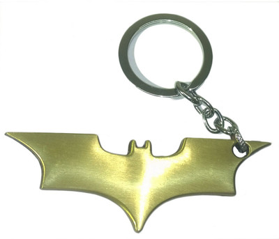 

AA Retail Batman Metal Premium Bronze Key Chain(Gold, Black)