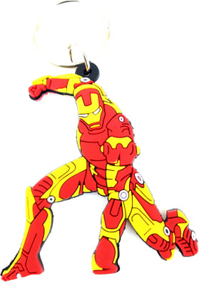 

Akki Collection ironman rubber Key Chain(Multicolor)