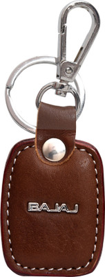 

Oyedeal Bajaj Faux Leather Metal KYCN1733 Locking Key Chain(Brown)