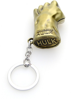 

24x7 eMall Hulk Gold Locking Key Chain(Gold)
