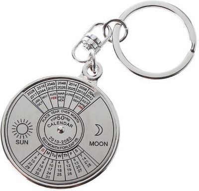 

Chainz Perpetual Calendar 50 Year Key Chain(Silver)