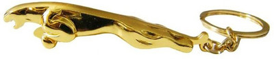 SmileOnova Jaguar Gold Colour (Size:Large) Key Chain(Gold)