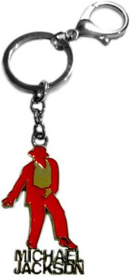 

Tech Fashion Michael Jackson Dancing Metal Best Quality Gift Locking Key Chain(Red)