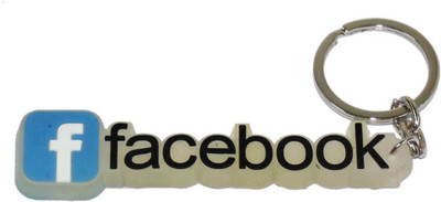 

24x7 Shop Facebook Fine Rubber Key Chain(Multicolor)