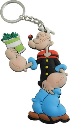 

Tech Pro Single sided Popeye the Sailor Man Key Chain(Multicolor)