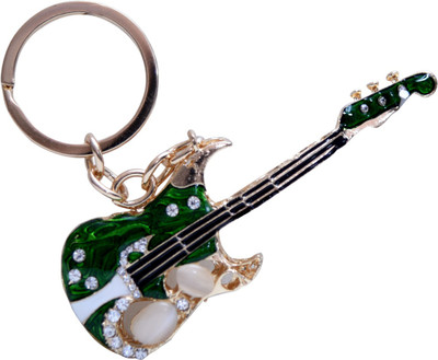 

Dealfinity Studded Guitar DKYCN1574 Metal Key Chain(Multicolor)