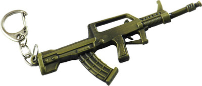 

Techpro Metal Counter Strike Weapons M16 A4 Rifle Gun Locking Key Chain(Multicolor)