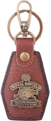 

Oyedeal Kycn612 Royal Enfield Made Like A Gun Locking Key Chain(Brown)
