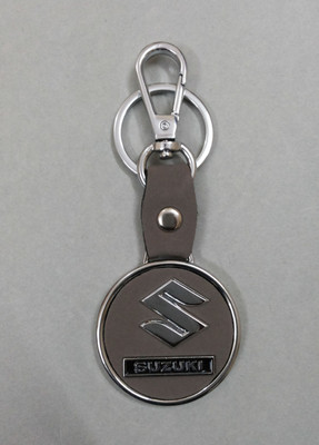 Oyedeal 221 Car Logo Suzuki Velvet Locking Key Chain(Brown)