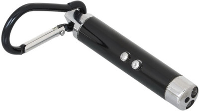 

Gadge Laser With Dual Led Torch Black Key Chain