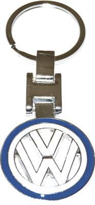 

Tech Fashion Volkswagen Stunning Blue Metal Keyring accessories for Car Bike House Office Key Holder Best Quality Gift -TF-473 Locking Key Chain(Blue)