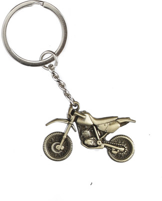 

Techpro Trendy Golden Colour Yamaha Racing Bike Key Chain(Multicolor)